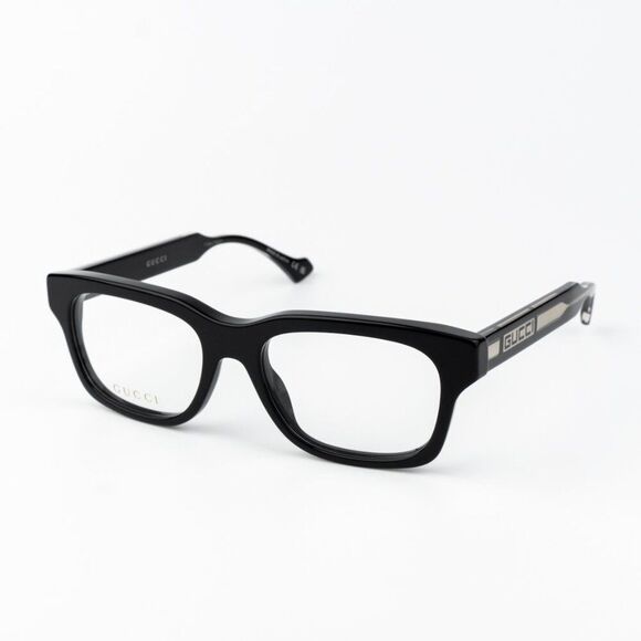 Gucci Men Eyeglasses Black Square GG1731O 001 BRAND NEW - Picture 2 of 11